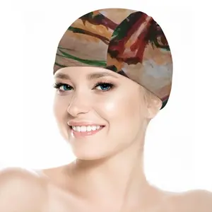 Dashing Through Swimming Cap