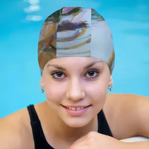 Just Looking Swimming Cap