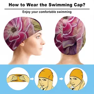 Smell Of Rose Swimming Cap