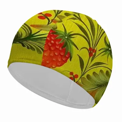 Raspberry Swimming Cap