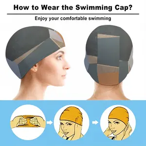 Unstable Balance I Swimming Cap