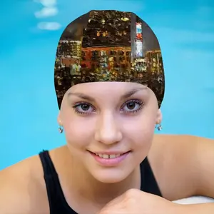 Moscow Tv Tower Swimming Cap