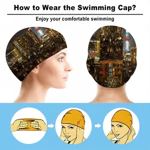 Moscow Tv Tower Swimming Cap