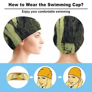 Violette Morris Acid Swimming Cap