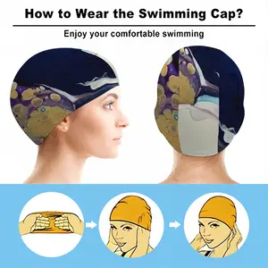 River Runs Through It Swimming Cap