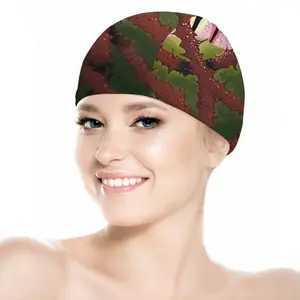 Calvary Through Thorns Swimming Cap