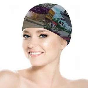 Heading North Swimming Cap