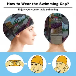 Heading North Swimming Cap