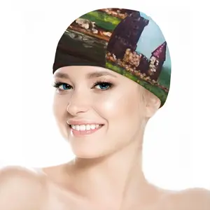 Fantasy Castle Swimming Cap