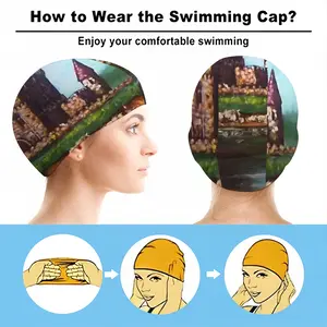 Fantasy Castle Swimming Cap