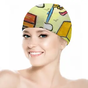 Garden Noises Swimming Cap