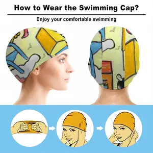 Garden Noises Swimming Cap