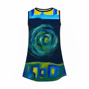 Greek Turbula Children's Sleeveless Dress