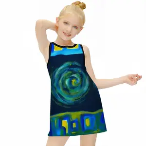 Greek Turbula Children's Sleeveless Dress