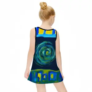 Greek Turbula Children's Sleeveless Dress