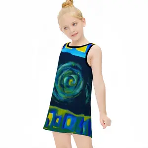 Greek Turbula Children's Sleeveless Dress