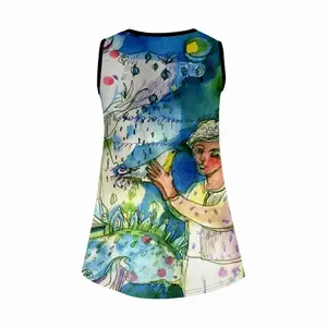 Boy With Bird Children's Sleeveless Dress