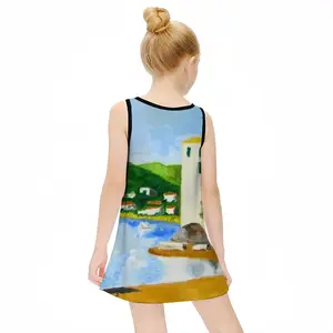 Cadaques (Spain) Children's Sleeveless Dress