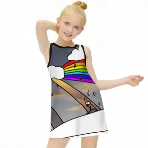 Rainbow 1 Children's Sleeveless Dress