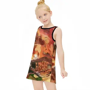 Face Storm Children's Sleeveless Dress