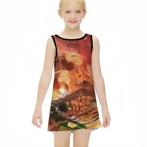 Face Storm Children's Sleeveless Dress