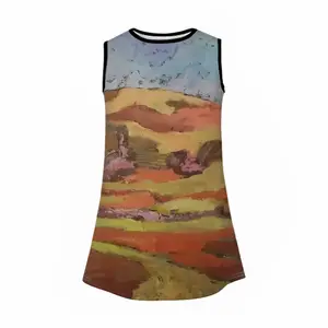 Mountain Range Children's Sleeveless Dress