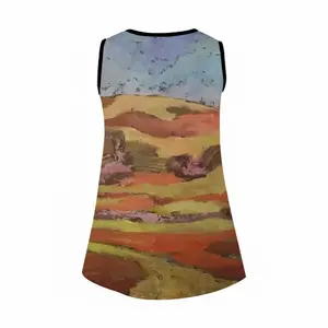 Mountain Range Children's Sleeveless Dress