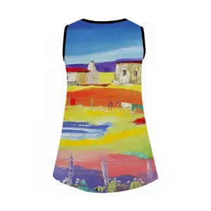 Rural Cottages Children's Sleeveless Dress