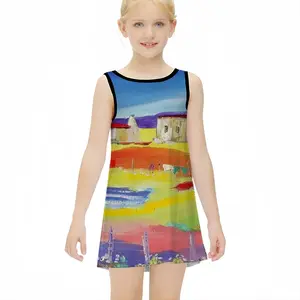 Rural Cottages Children's Sleeveless Dress