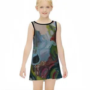 Garden Children's Sleeveless Dress