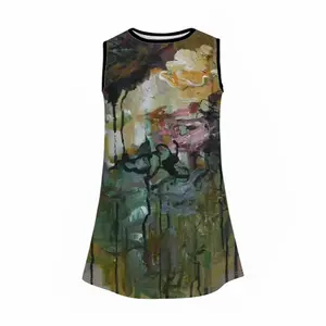 In The Garden Children's Sleeveless Dress