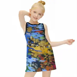 Gold Children's Sleeveless Dress