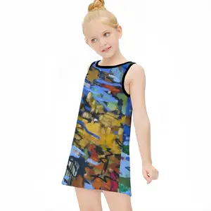 Gold Children's Sleeveless Dress