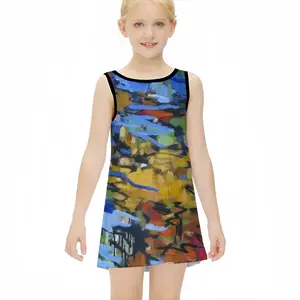 Gold Children's Sleeveless Dress