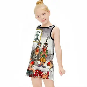 Office Injury Children's Sleeveless Dress