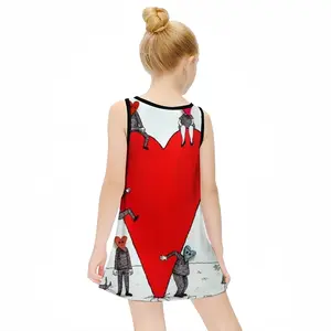 Love Is All Around Children's Sleeveless Dress