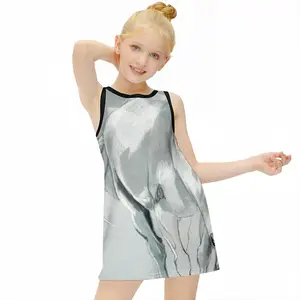 Grey Horse Children's Sleeveless Dress