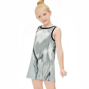 Grey Horse Children's Sleeveless Dress