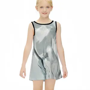 Grey Horse Children's Sleeveless Dress