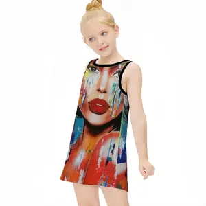 Summer Rain Children's Sleeveless Dress