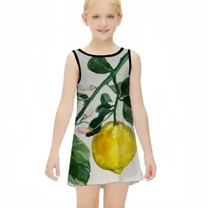 Lemon Branch Children's Sleeveless Dress