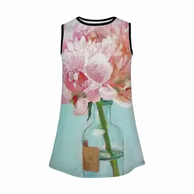 Last Peony Children's Sleeveless Dress