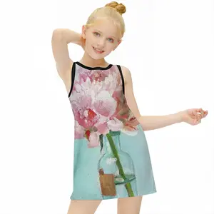 Last Peony Children's Sleeveless Dress