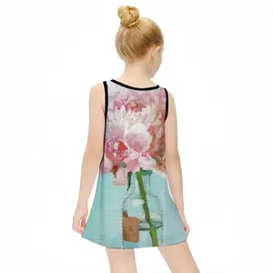 Last Peony Children's Sleeveless Dress