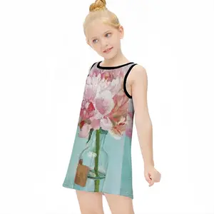 Last Peony Children's Sleeveless Dress