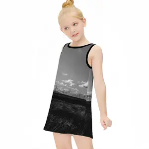 Far North Wind Turbine Children's Sleeveless Dress