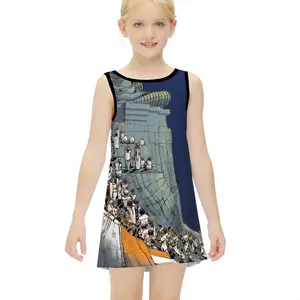 The Path To Divinity Children's Sleeveless Dress