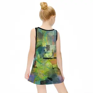 Hummingbird 9 Children's Sleeveless Dress