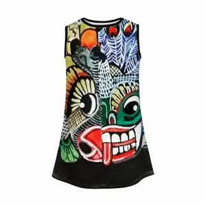 Two-Faced Demon Children's Sleeveless Dress