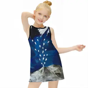 The Fish That Doesnt Know How To Swim Children's Sleeveless Dress